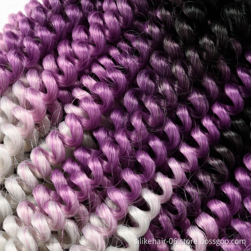 30strands/pack 8 inch wholesale Spring Twist Hair Crochet Twist Braids Afro Hair Nubian Twist Braiding Synthetic Hair Extension